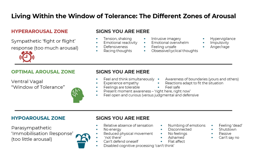 Understanding the Window of Tolerance - London School of Childcare Studies