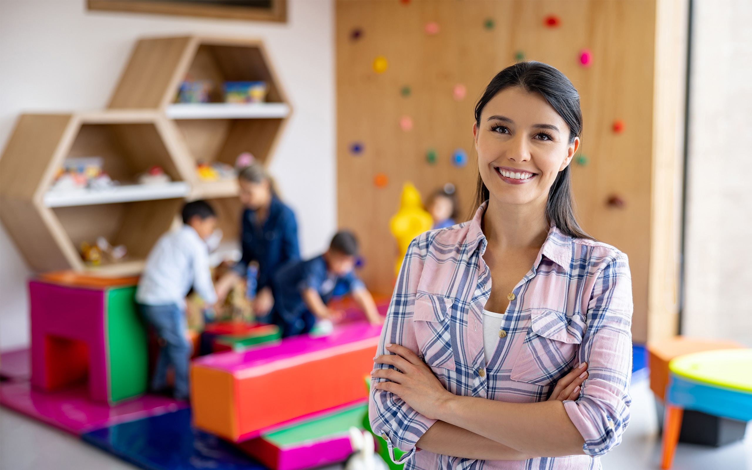 Childcarer in nursery